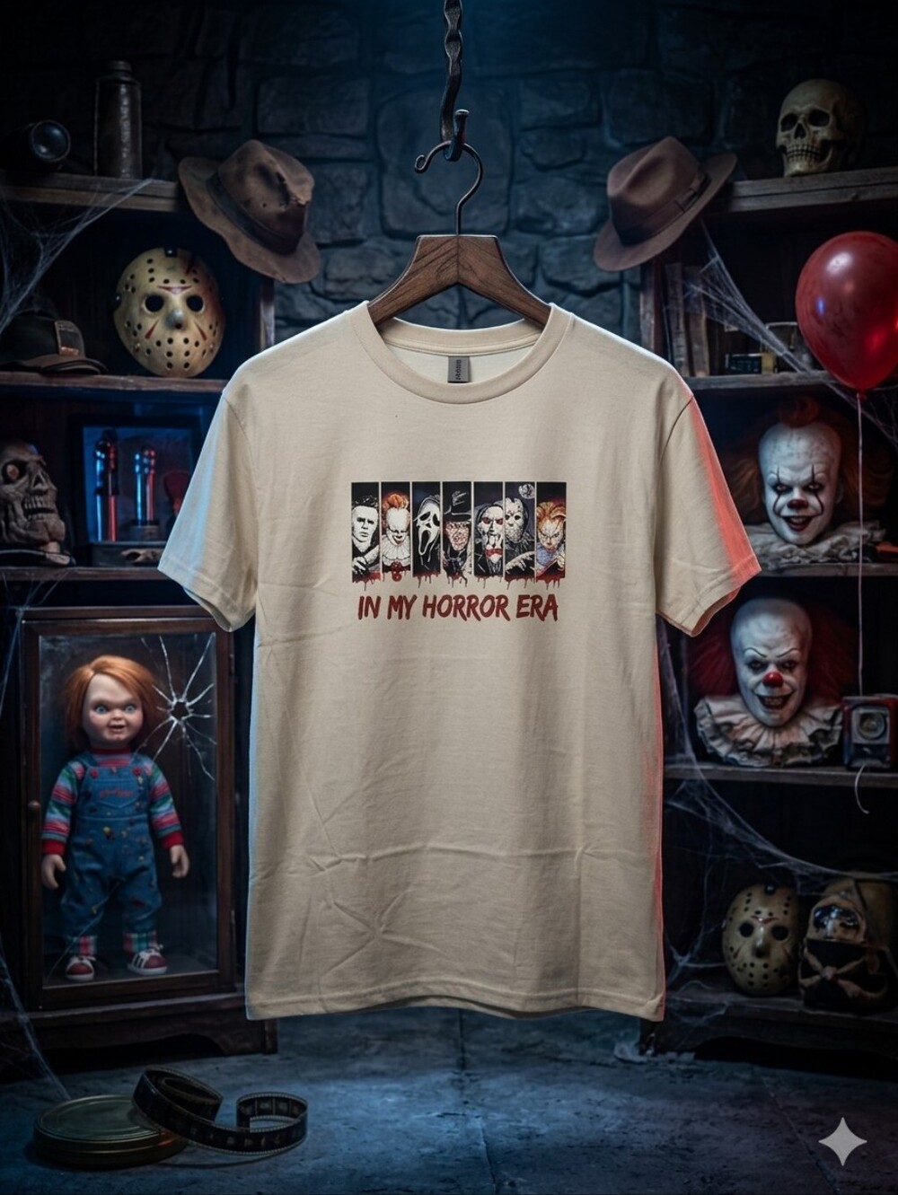Handmade In My Horror Era Graphic Tee - White